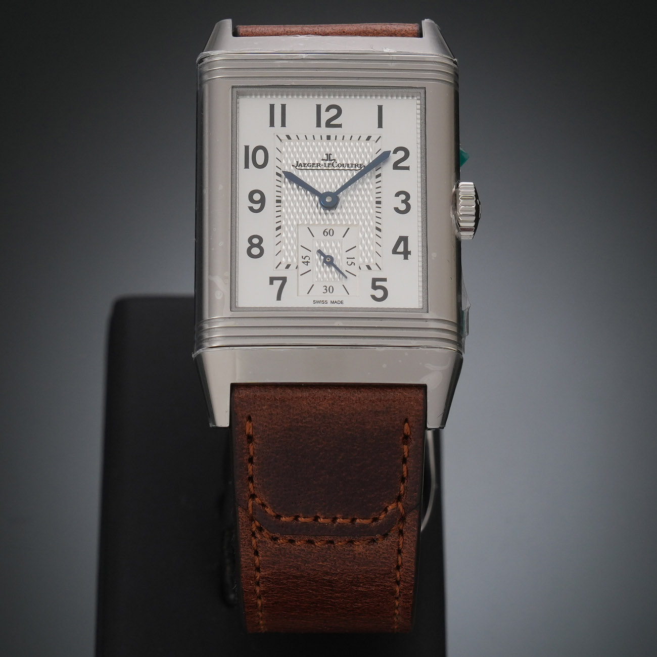 JAEGER LECOULTRE(NEW)예거 르쿨트르 리베르소 클래식 스틸 스몰세컨 Q3858522